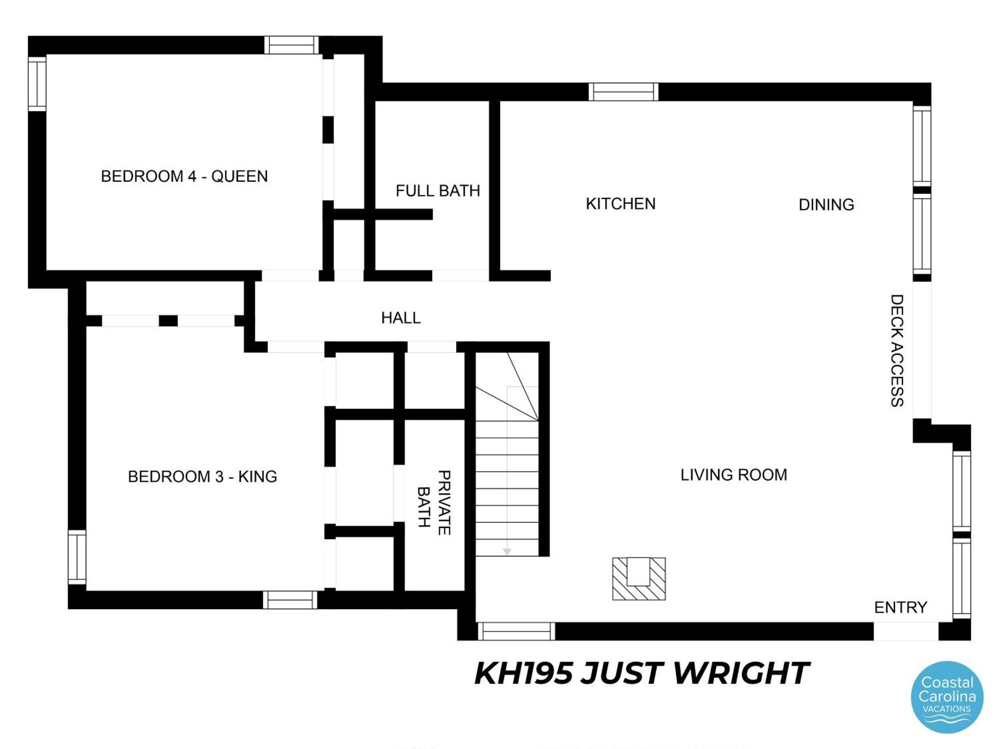 فيلا KH195 Just Wright كيتي هوك المظهر الخارجي الصورة